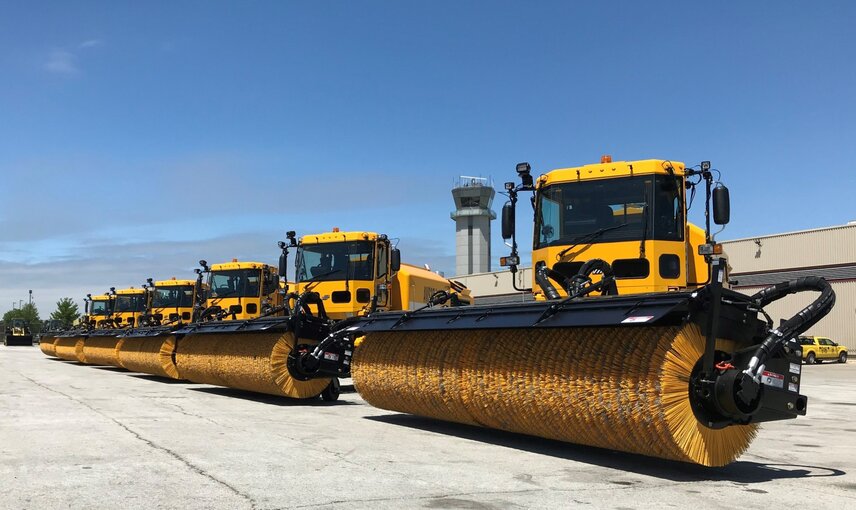 MB3 High Speed Runway Brooms